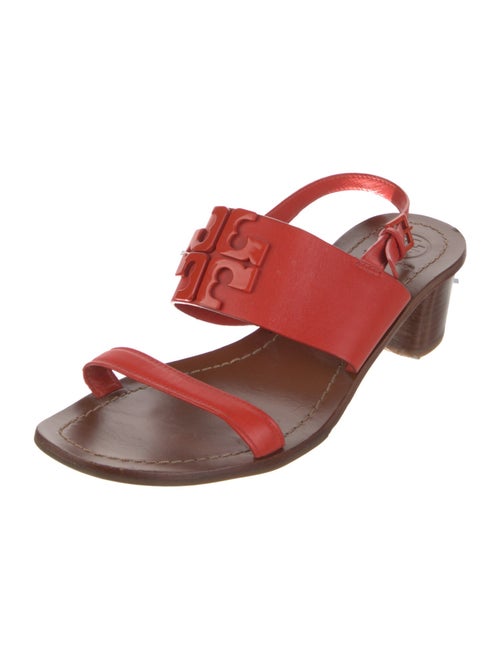 Tory Burch Leather Slingback Sandals