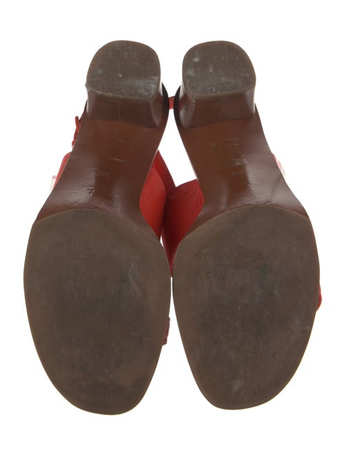 Tory Burch Leather Slingback Sandals