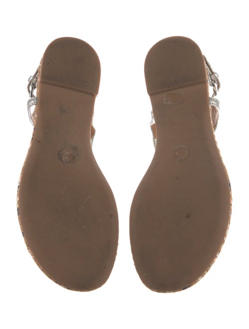 Tory Burch Leather T-Strap Sandals