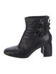 Tory Burch Leather Floral Print Boots