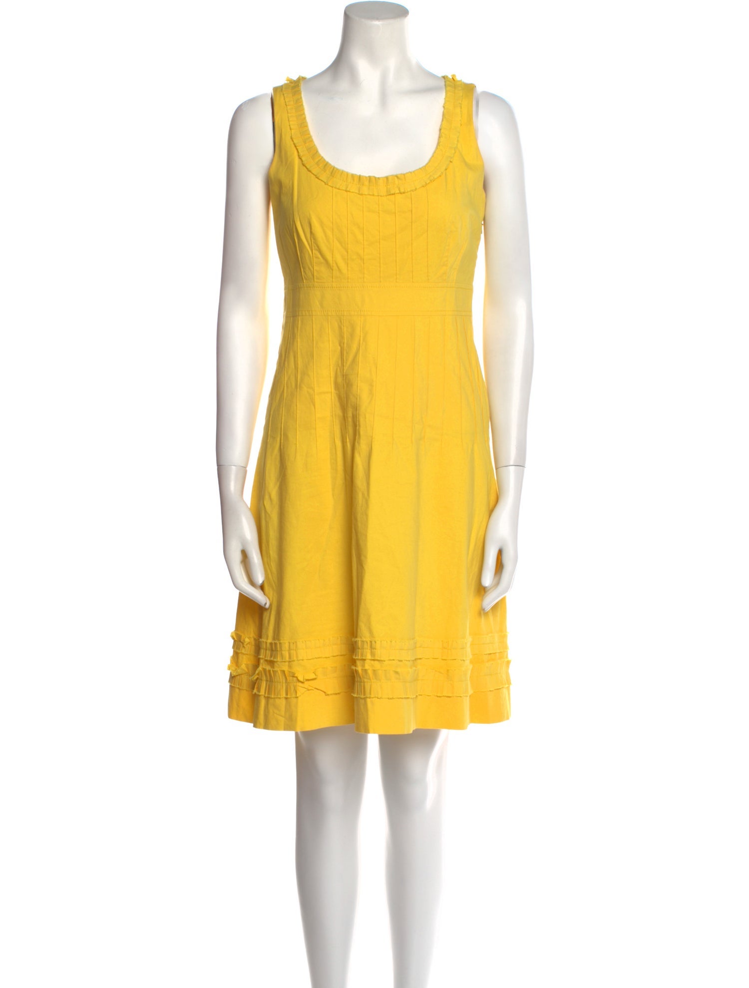 Tory Burch Scoop Neck Mini Dress