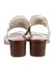 Tory Burch Leather Slingback Sandals