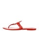 Tory Burch Leather Flip Flops
