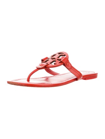 Tory Burch Leather Flip Flops