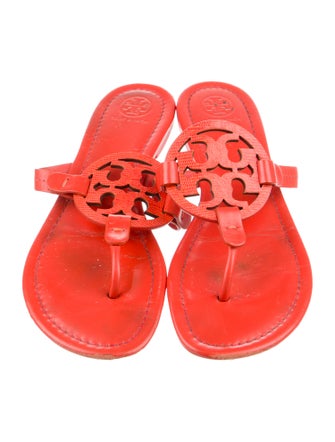 Tory Burch Leather Flip Flops