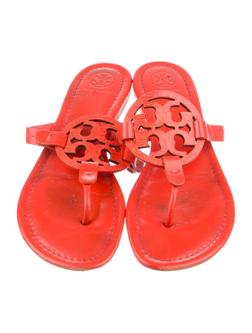 Tory Burch Leather Flip Flops