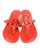 Tory Burch Leather Flip Flops