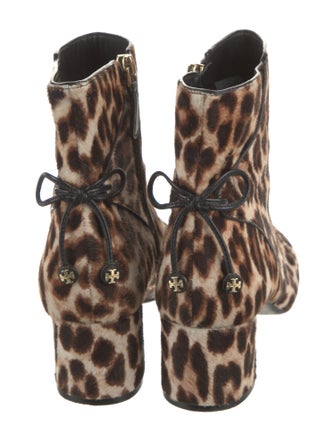 Tory Burch Ponyhair Animal Print Boots
