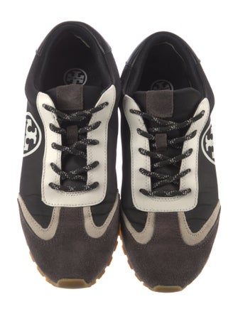 Tory Burch Suede Printed Sneakers