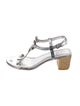 Tory Burch Patent Leather T-Strap Sandals
