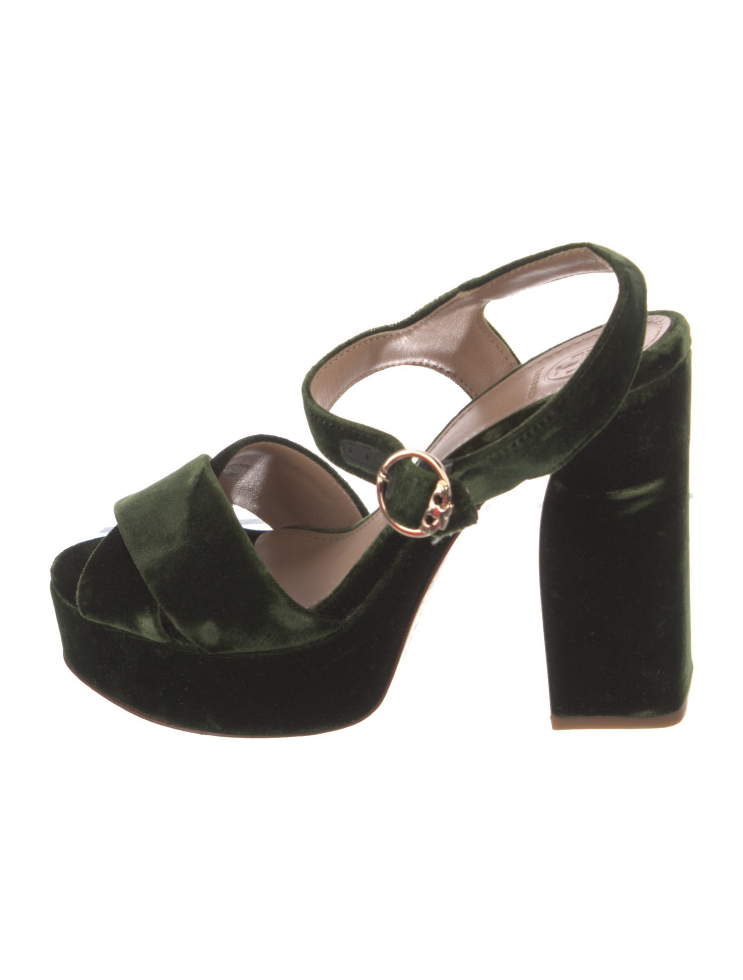 Tory Burch Velvet Slingback Sandals