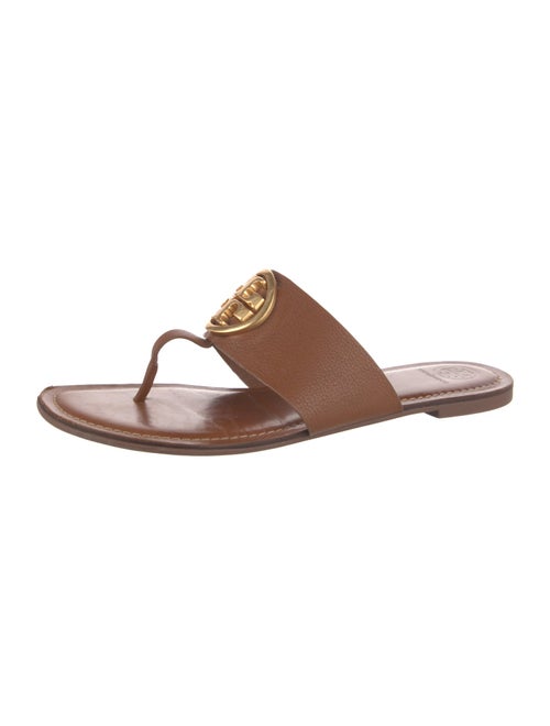 Tory Burch Leather Slides