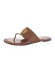 Tory Burch Leather Slides