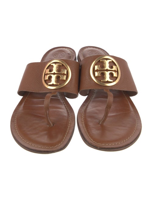 Tory Burch Leather Slides