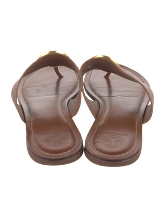Tory Burch Leather Slides