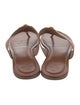 Tory Burch Leather Slides