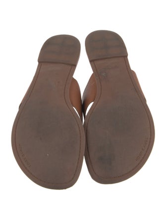 Tory Burch Leather Slides