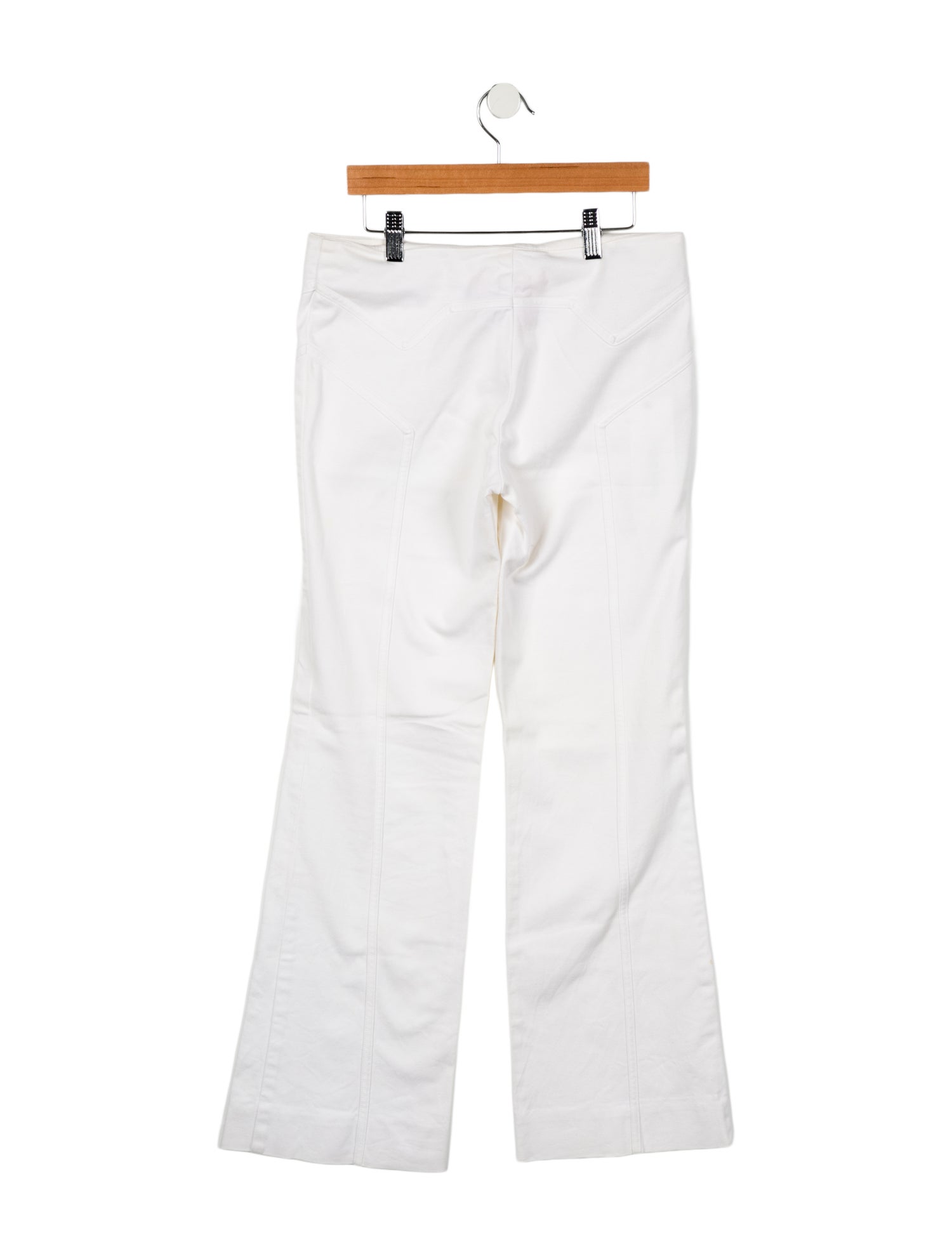 Tory Burch Mid-Rise Wide Leg Jeans