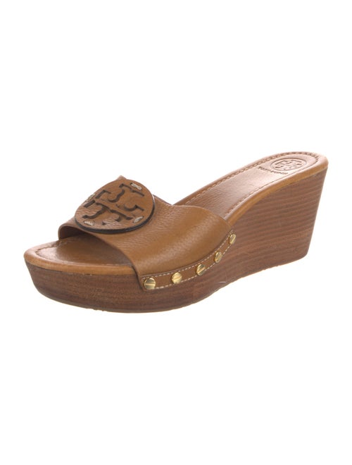 Tory Burch Leather Slides