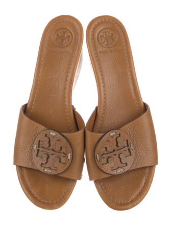 Tory Burch Leather Slides