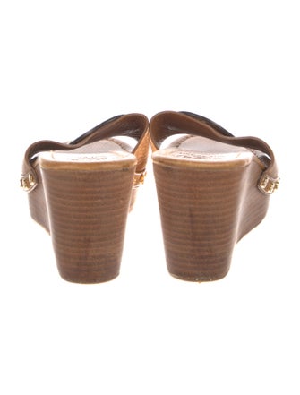 Tory Burch Leather Slides