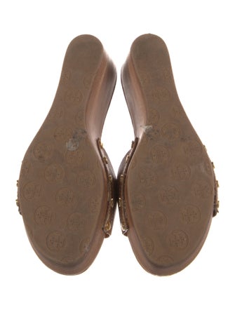 Tory Burch Leather Slides