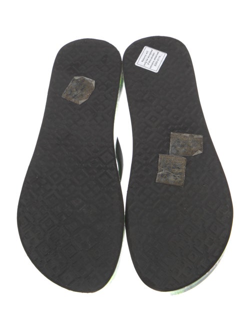 Tory Burch Rubber Printed Flip Flops