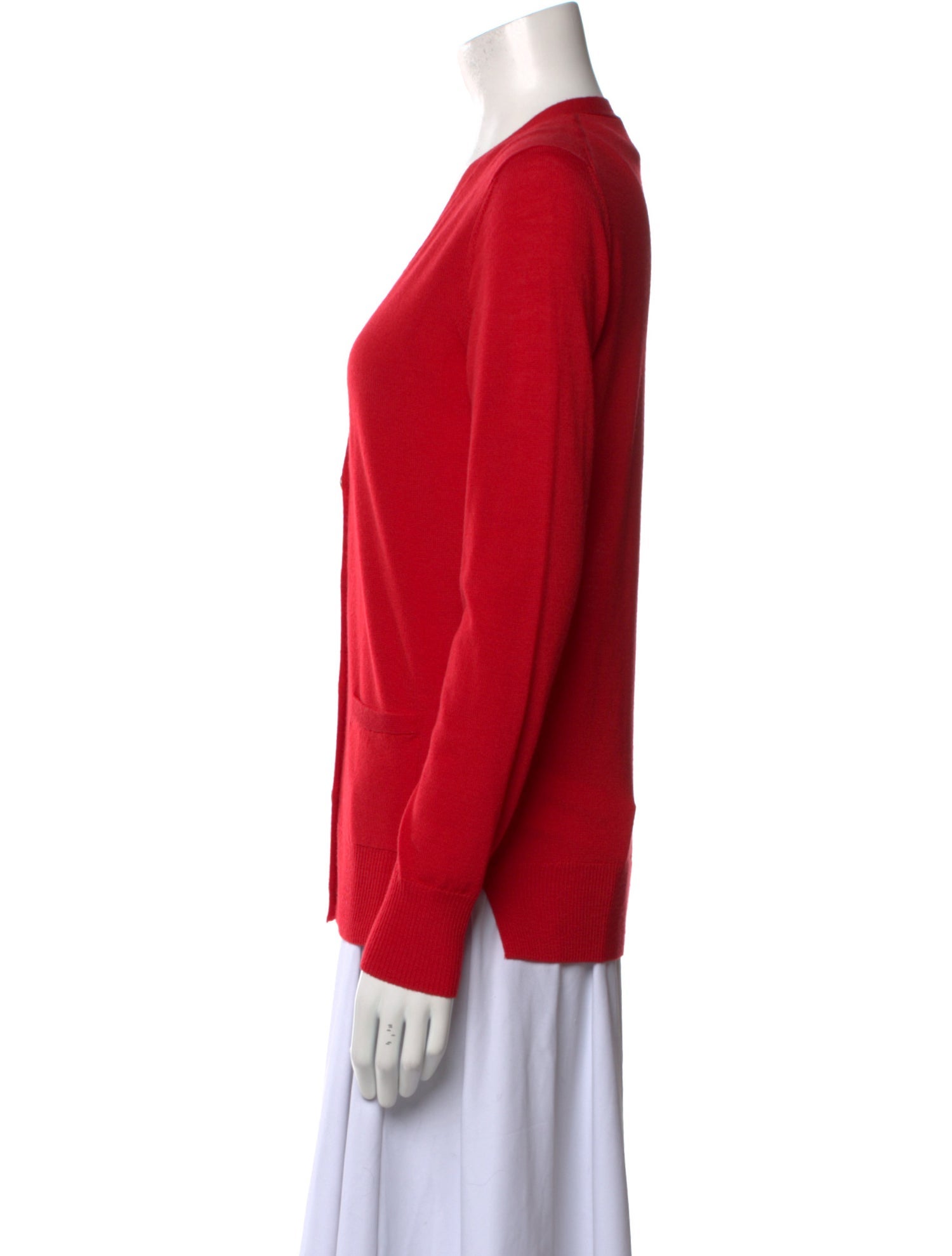 Tory Burch Merino Wool V-Neck Sweater