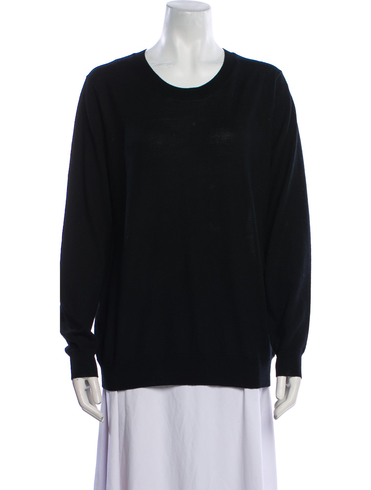 Tory Burch Merino Wool Scoop Neck Sweater