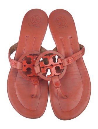 Tory Burch Leather Slides