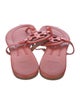 Tory Burch Leather Slides