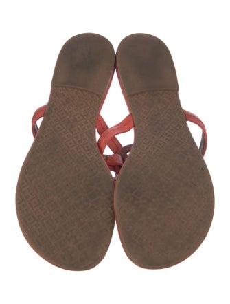 Tory Burch Leather Slides