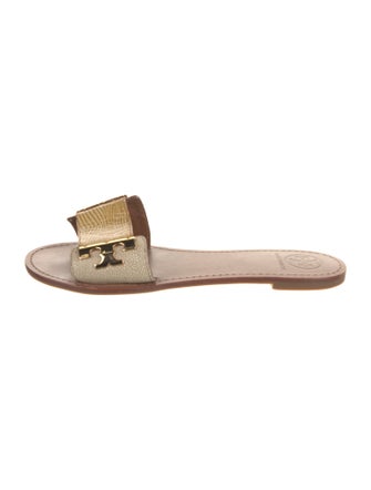 Tory Burch Leather Slides