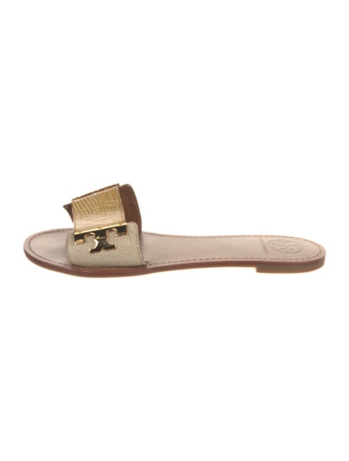 Tory Burch Leather Slides