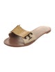 Tory Burch Leather Slides