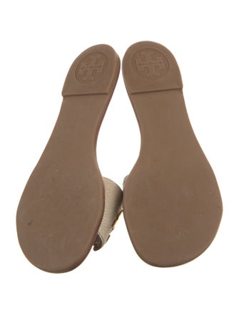 Tory Burch Leather Slides