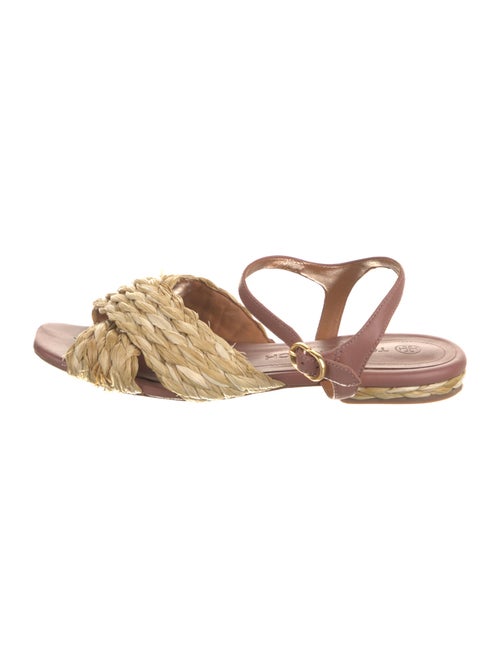 Tory Burch Straw Espadrilles