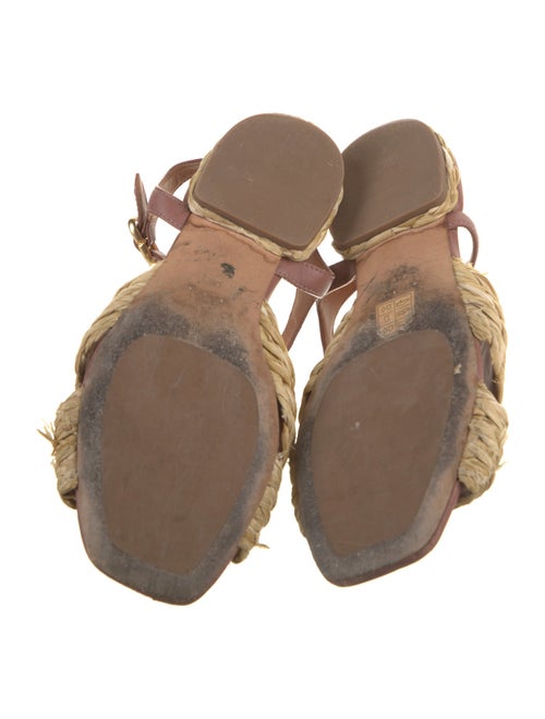 Tory Burch Straw Espadrilles