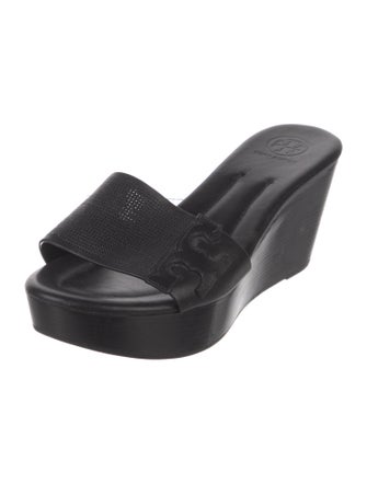 Tory Burch Leather Slides