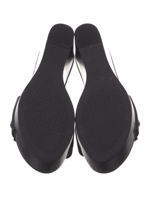 Tory Burch Leather Slides