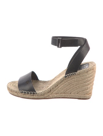 Tory Burch Leather Espadrilles