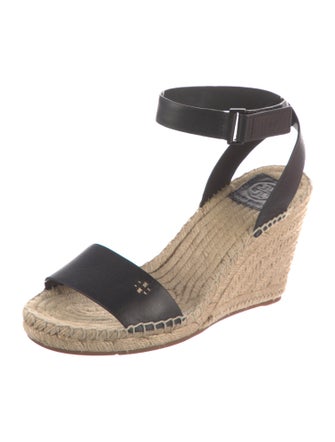 Tory Burch Leather Espadrilles