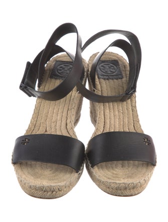 Tory Burch Leather Espadrilles