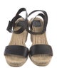 Tory Burch Leather Espadrilles