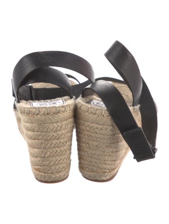 Tory Burch Leather Espadrilles