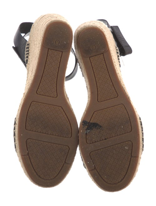 Tory Burch Leather Espadrilles