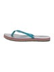 Tory Burch Leather Flip Flops