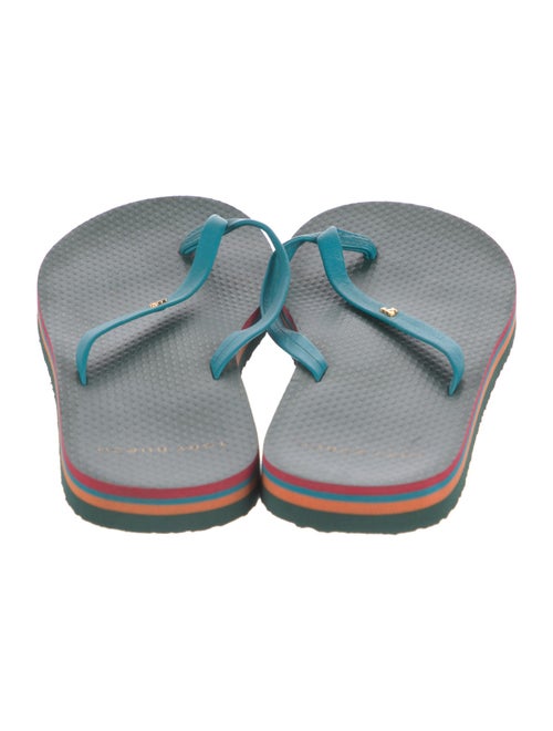 Tory Burch Leather Flip Flops