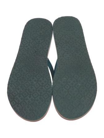 Tory Burch Leather Flip Flops