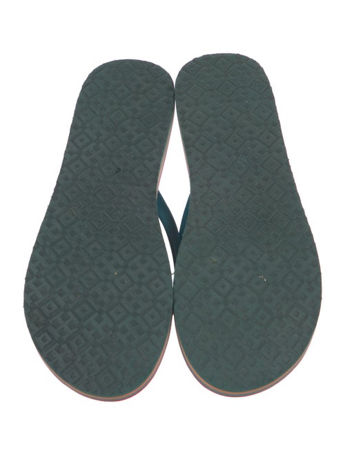 Tory Burch Leather Flip Flops